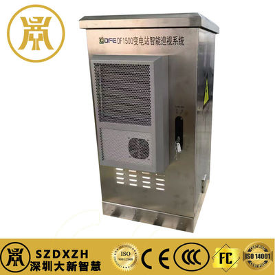 Roestvrij staal externe telecoms kast IP55 Outdoor telecoms kast met ac