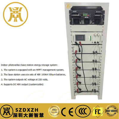 Inwendige stroomkasten Anti-diefstal back-up batterijkasten met fotovoltaïsche module