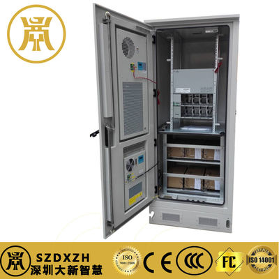 22U Ip55 Buitentelecomkast voor basisstations voor telecommunicatie met batterij