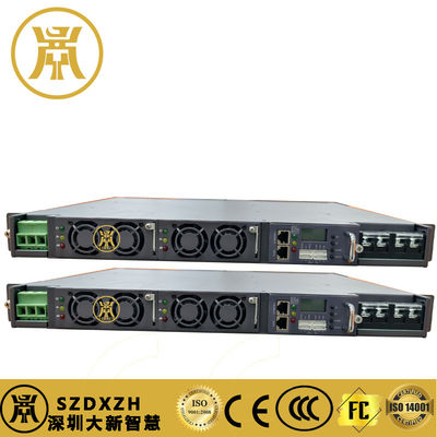 Ingebouwde 19 inch rack stroomvoorziening 100A rectifier systeem voor telecom