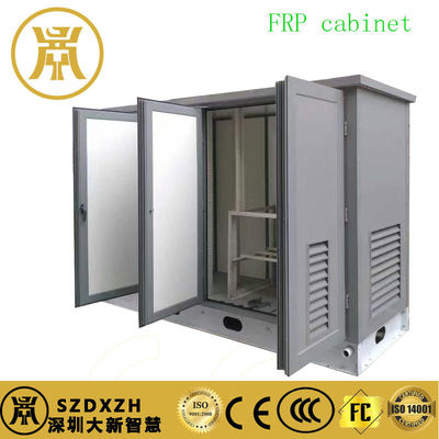 2 compartimenten Buitenaangedreven kast IP55 Backupbatterijkast met koeling